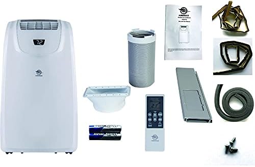 14000 BTU Portable Air Conditioner with Dehumidifier White