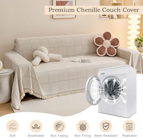 Roomlife 3 Cushion Couch Cover Boho Style