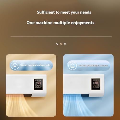 Split Max Wall Air Conditioner with Heating and Cooling