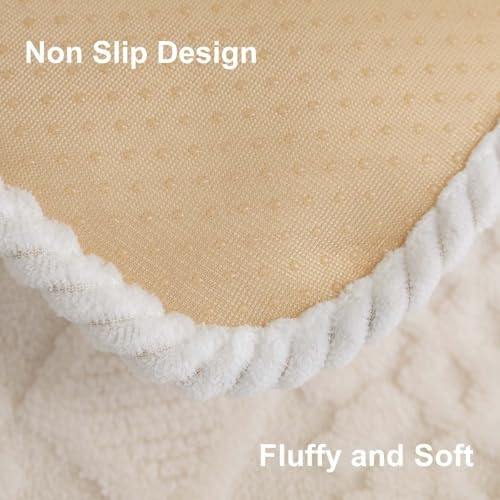 Soft Plush Couch Cover for 3 Cushion Sectional Sofa