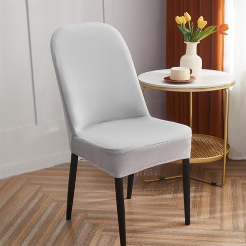 Curved Dining Chair Covers with Elastic Band