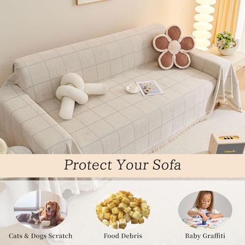Roomlife 3 Cushion Couch Cover Boho Style