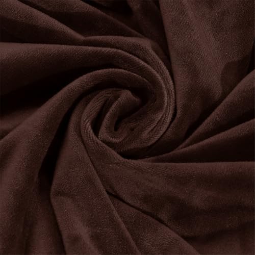 2 Pack Velvet Chair Slipcovers for Dining Room