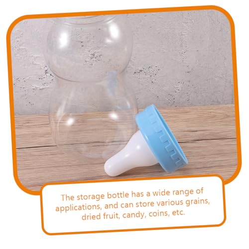 MAGICLULU 2pcs Candy Bottles Storage Jars for Party Favors