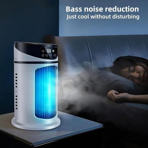 Protecair Portable Air Conditioner with 6 Wind Speeds and 3 Cool Mists