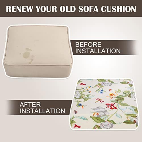 SearchI Stretch Printed Sofa Cushion Covers