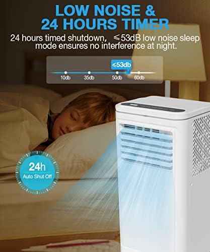 Joy Pebble Portable AC 10000 BTU for 450 sq ft Room