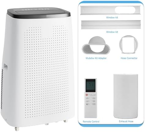 COZONY 14000 BTU Portable AC Unit with Dehumidifier and Fan