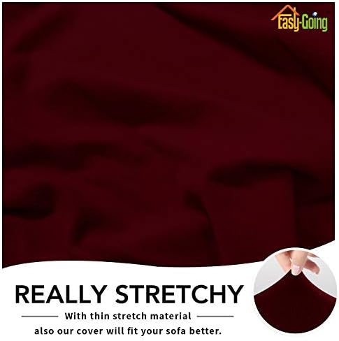 Easy-Going Fleece Stretch Sofa Slipcover