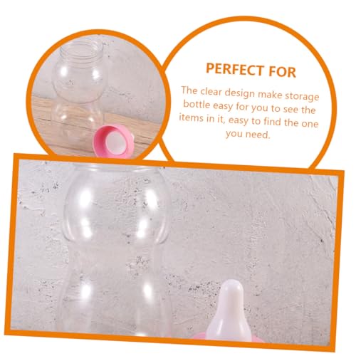 2pcs Candy Storage Bottles Coin Jars for Parties and Dried Fruits