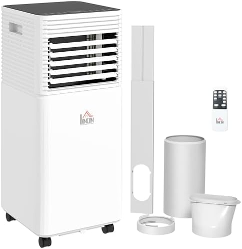 HOMCOM 10000 BTU Portable Air Conditioner With Cooling Fan and Dehumidifier