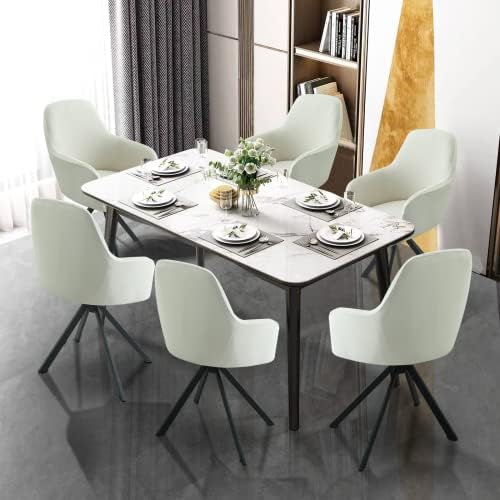 Swivel Armchair Cover for Office and Living Room