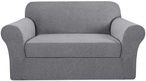 HVERSAILTEX 2 Piece Loveseat Slipcover Set