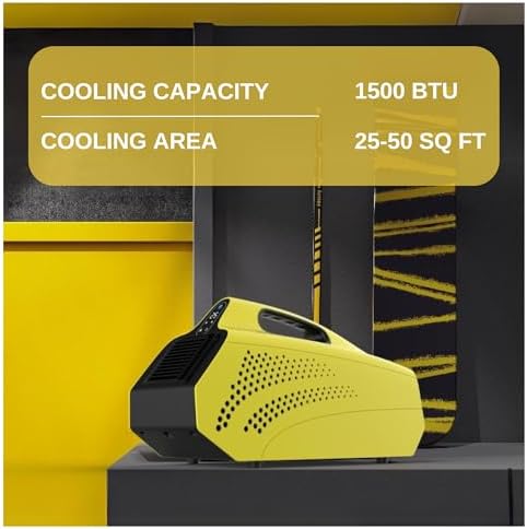 Portable Air Conditioner for Tent 50 Sq Ft 1500 BTU