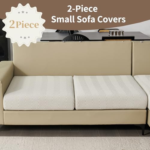 Eertop Light Gray Sofa Slipcovers 2 Seat Covers S