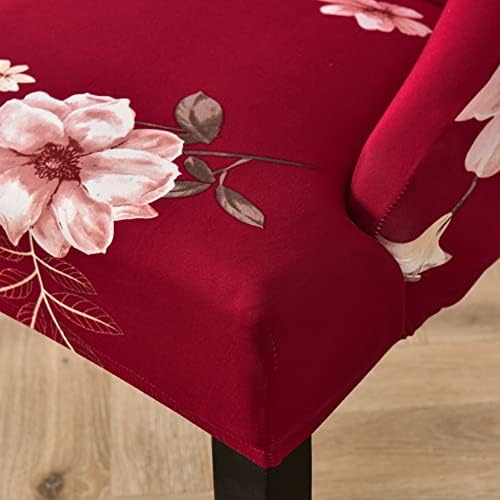 2PCS Stretch Wingback Chair Covers for Dining Room Decor