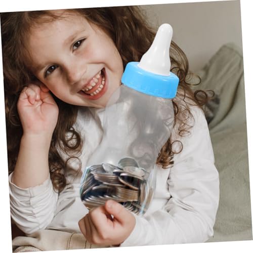 2pcs Transparent Storage Bottles for Snacks Candy and Party Favors
