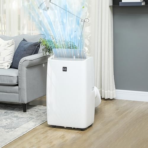 HOMCOM 3-in-1 14000 BTU Portable Air Conditioner
