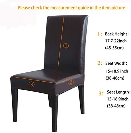 FLYPARTY Waterproof Dining Chair Slipcover Protector