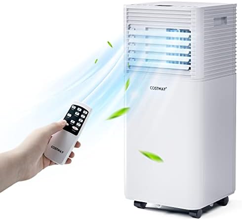 COSTWAY 10000BTU AC Portable Cooling 350sqft White