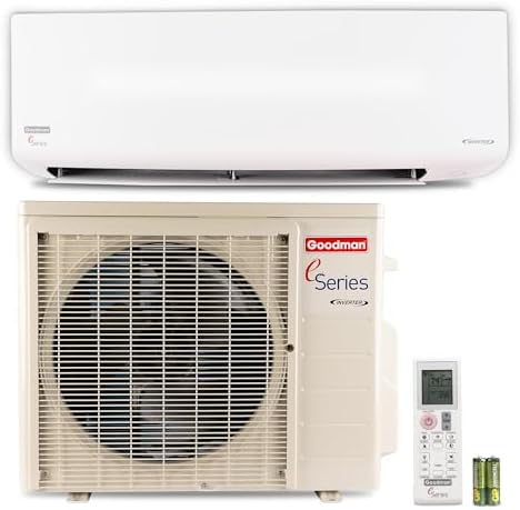 Goodman e-Series 9000 BTU Mini Split AC Heat Pump