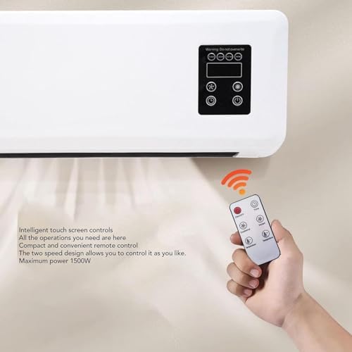 Generic Portable Air Conditioner with Wall Mount Exhaust Kit and Remote Control