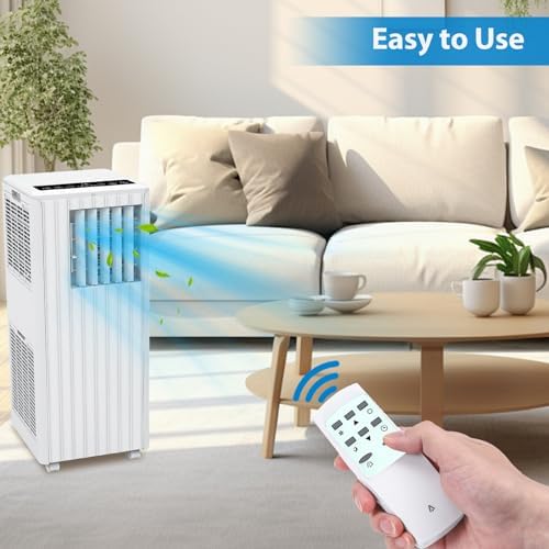 Acekool 8000BTU Portable AC Unit with 3-in-1 Functions