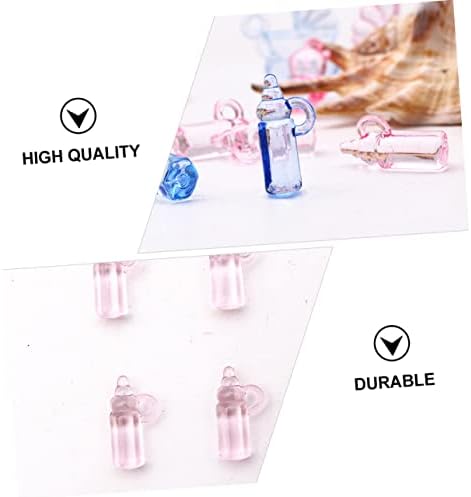 48pcs Acrylic Bottle Decors for Baby Shower Favors