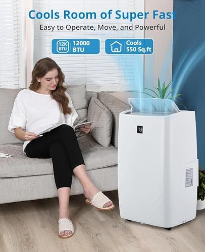 Takywep 12000 BTU Portable AC with Remote Control