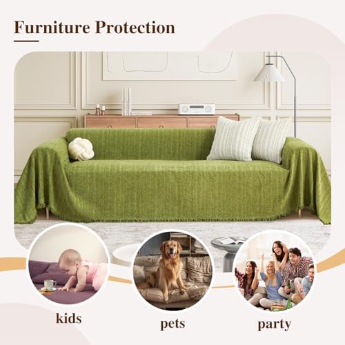 Nobildonna Waterproof Sofa Slipcover with Tassel