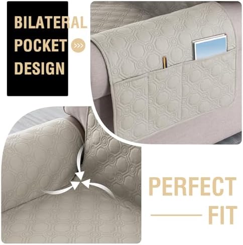 PrinceDeco Waterproof Sofa Slipcover for Dogs