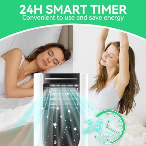 WANAI Portable Air Conditioner 8000 BTU with Timer and Remote