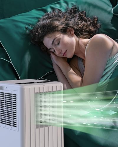 NeapNuuk 8000 BTU Portable AC Unit with Remote Control and 24H Timer