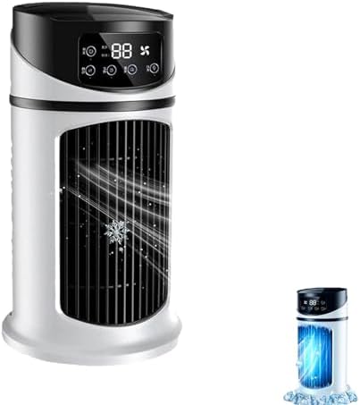 Protecair Portable Air Conditioner with 6 Speeds and 3 Cool Mists