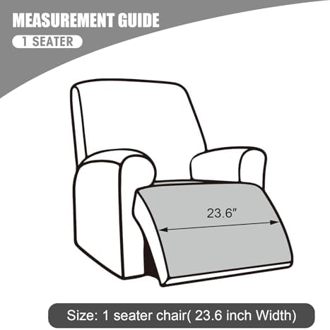 Genina Waterproof Recliner Chair Cover for Pets