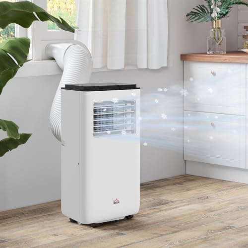 HOMCOM Portable Air Conditioner 823058V81WT White