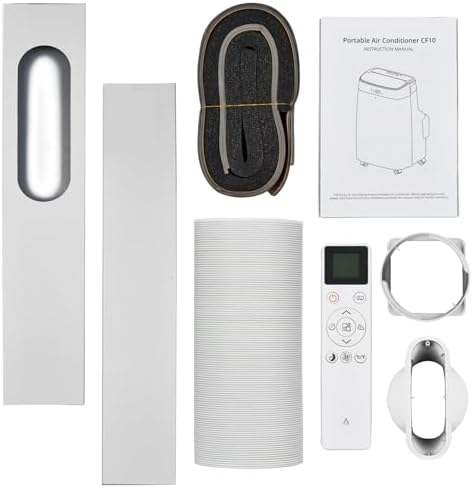 Petyee 10000 BTU Portable AC Unit with Remote White