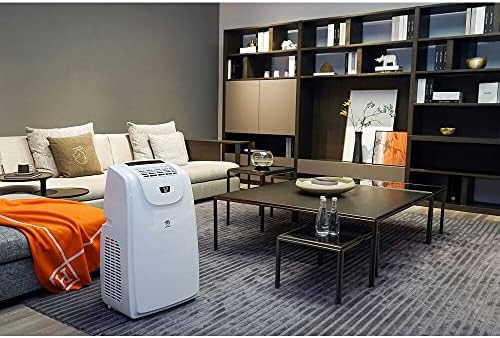 14000 BTU Portable Air Conditioner with Dehumidifier White
