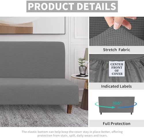 Easy-Going 100 Waterproof Futon Cover for Kids and Pets