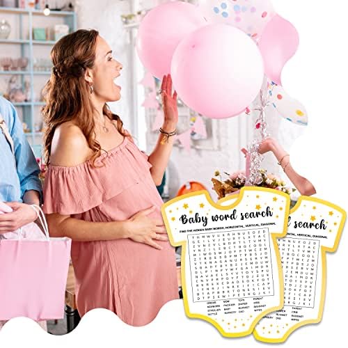 Baby Shower Game 30 Cards with Answer Sheet