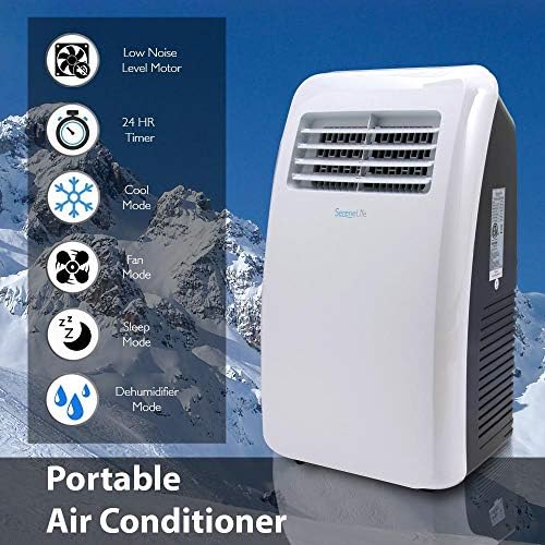 SereneLife 3-in-1 Portable AC with Dehumidifier and Fan