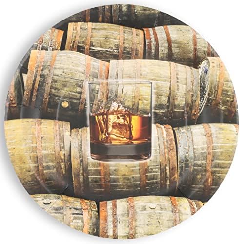 Havercamp Bourbon Birthday Decorations 16ct Paper Plates