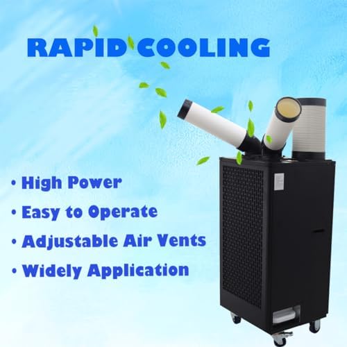 220V Portable Industrial Spot Cooler 2100W 780m3h
