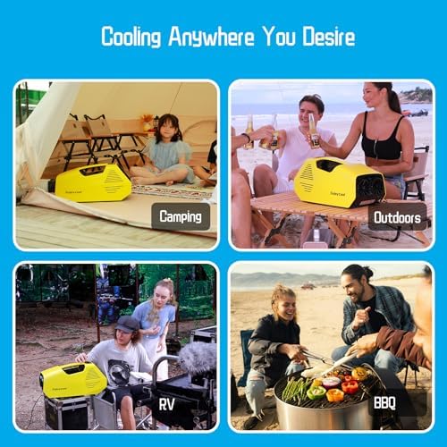 Portable AC for Tent Car Van Life 2380BTU 240W