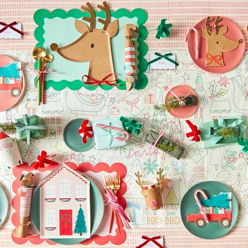 Meri Meri Christmas Party Plates Pack of 8