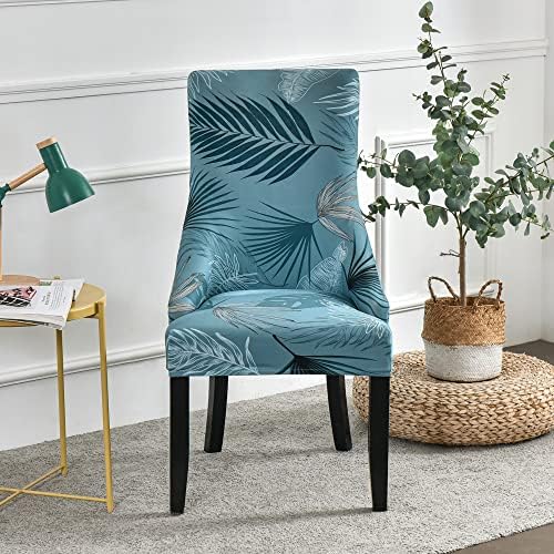 2PCS Stretch Wingback Chair Covers for Dining Room Protection