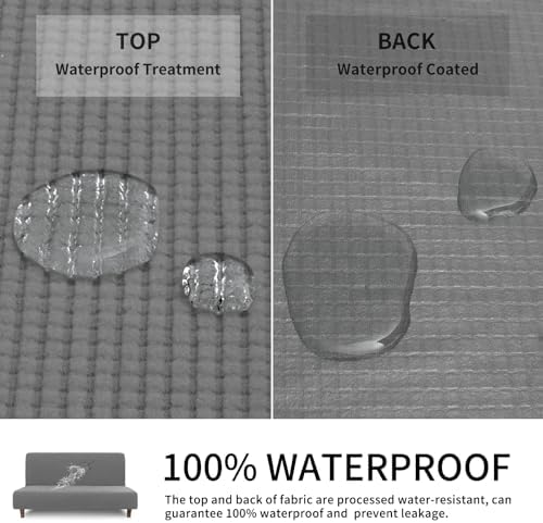 Easy-Going 100 Waterproof Futon Cover for Kids and Pets