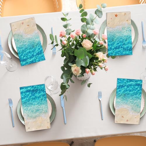 Nautical Beach Napkins 100Pcs Summer Party Decor