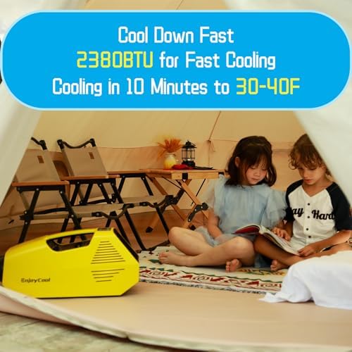 Portable AC for Tent Car Van Life 2380BTU 240W