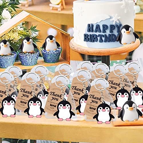 40 Pack Penguin Keyring Party Favor for Penguins Lovers